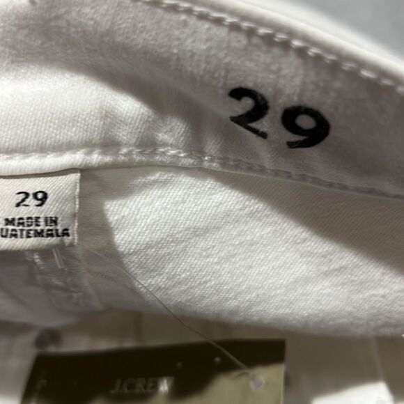 J. Crew 9" mid-rise toothpick jean in white size 28 NWT - flawed - Picture 5 of 16